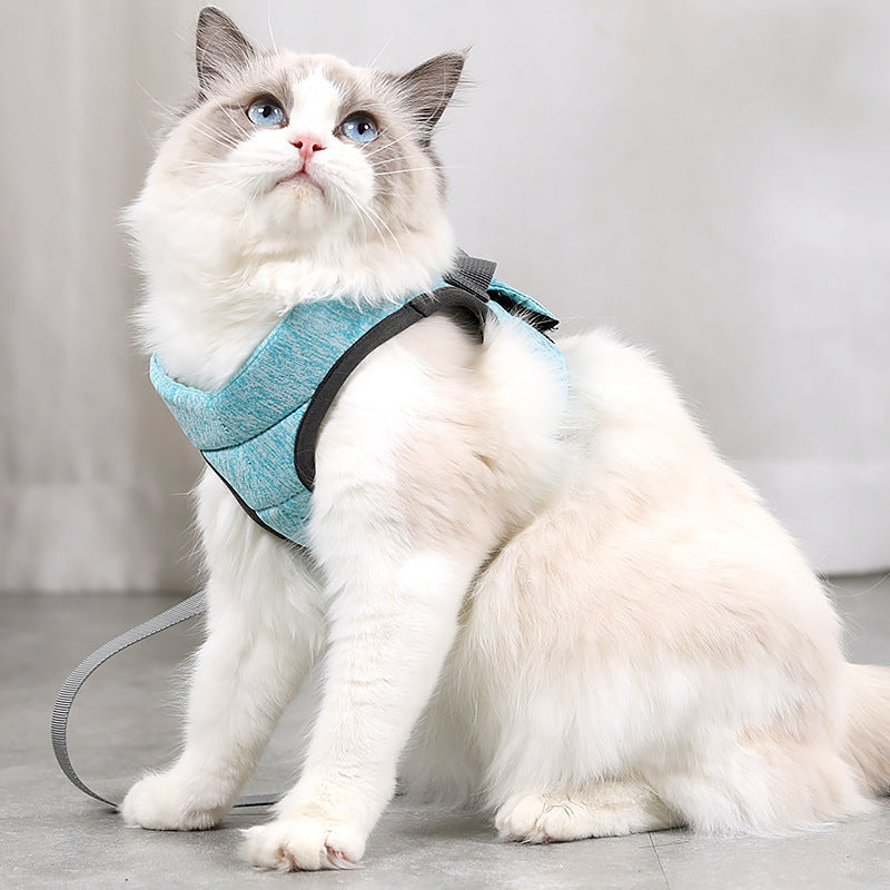 Trittbann mit Brustgurt für Katzen – Bild 6 | LuxeStyle