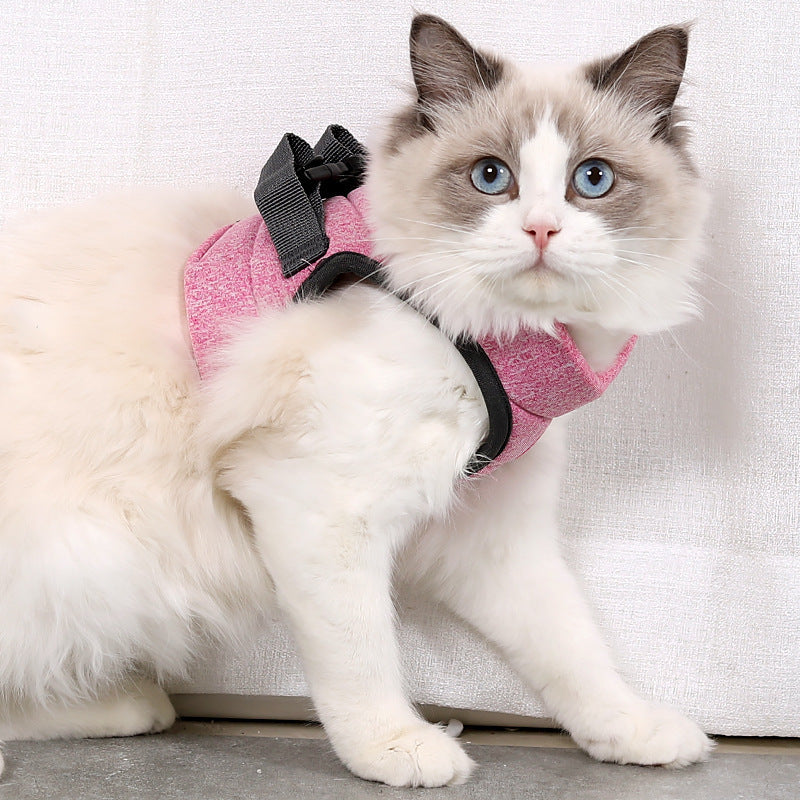 Trittbann mit Brustgurt für Katzen – Bild 3 | LuxeStyle