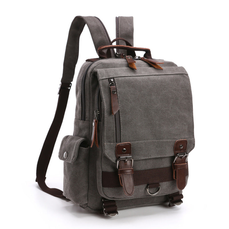 Freizeit-Rucksack aus Canvas – Bild 7 | LuxeStyle