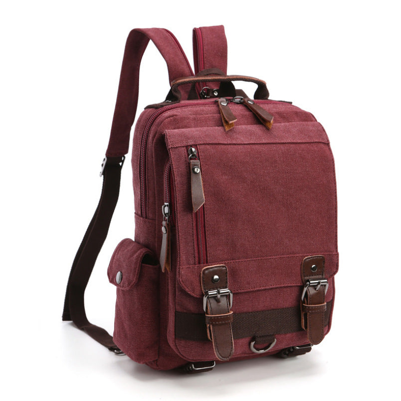 Freizeit-Rucksack aus Canvas – Bild 8 | LuxeStyle