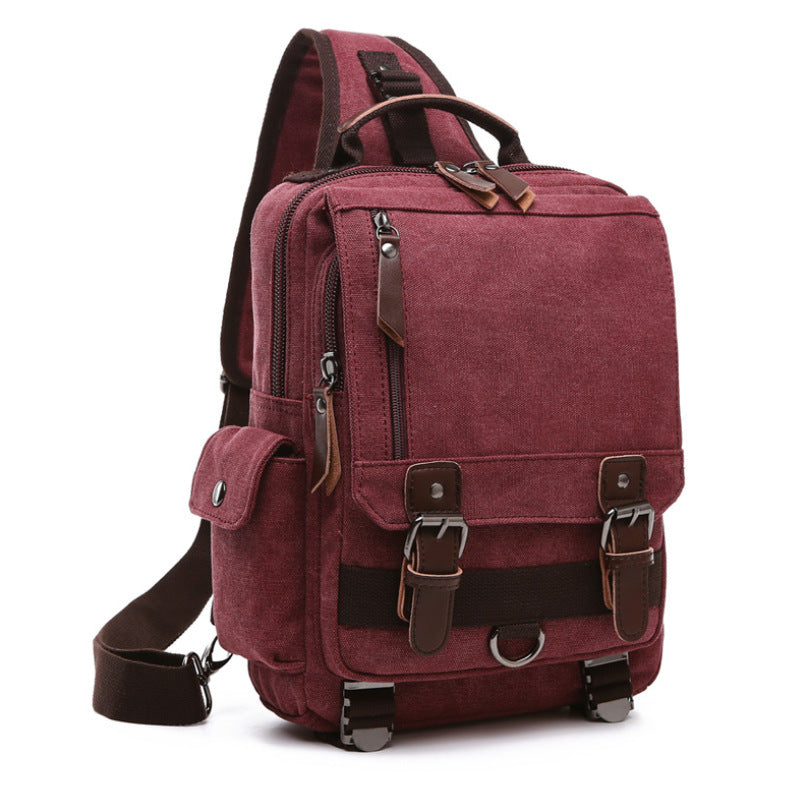 Freizeit-Rucksack aus Canvas – Bild 3 | LuxeStyle