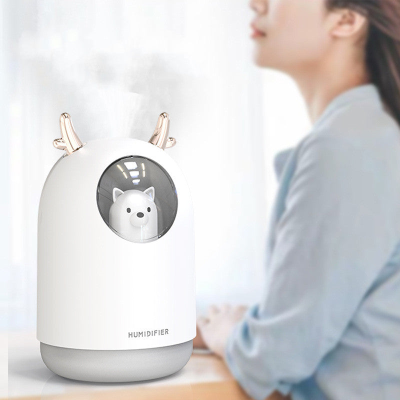 USB Mini Luftbefeuchter "Cute Pet Bear" – Bild 3 | LuxeStyle