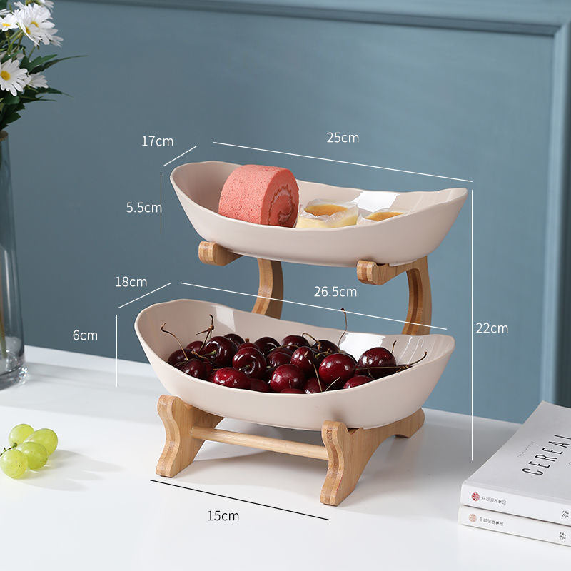 Mehrstöckige Etagere für Früchte & Snacks – Bild 2 | LuxeStyle