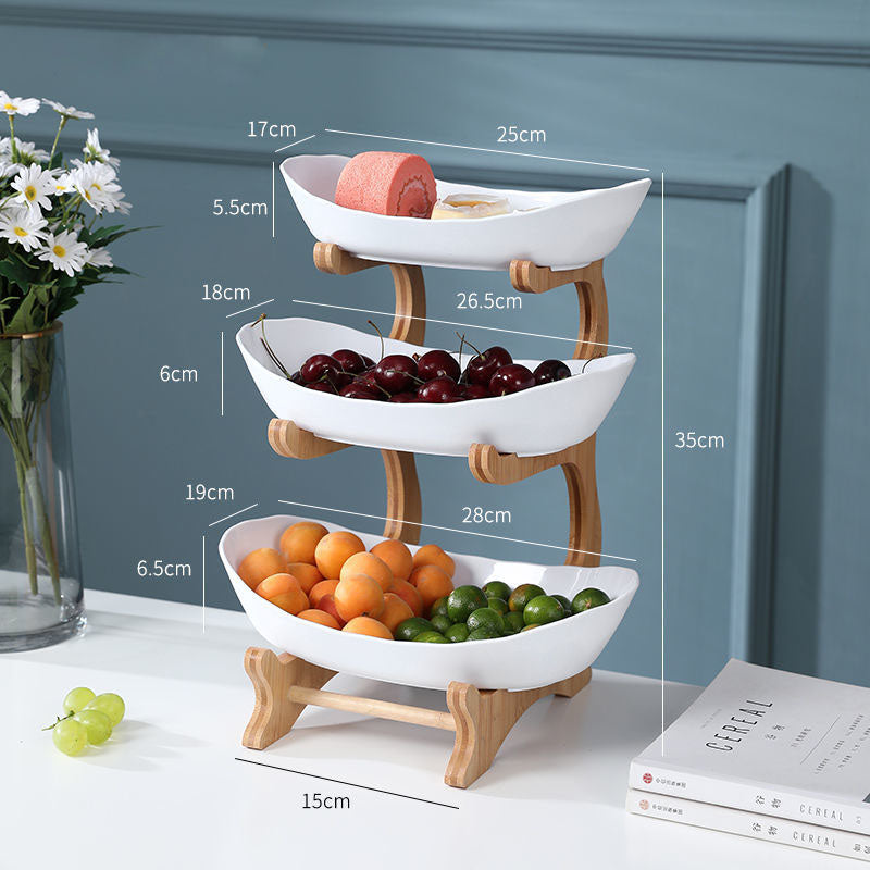 Mehrstöckige Etagere für Früchte & Snacks – Bild 4 | LuxeStyle