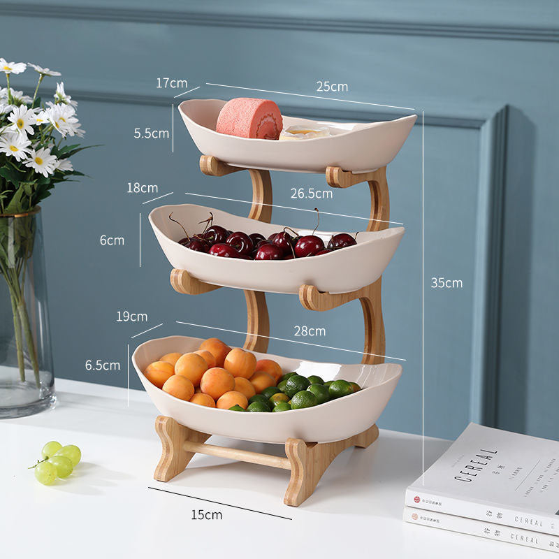 Mehrstöckige Etagere für Früchte & Snacks – Bild 6 | LuxeStyle