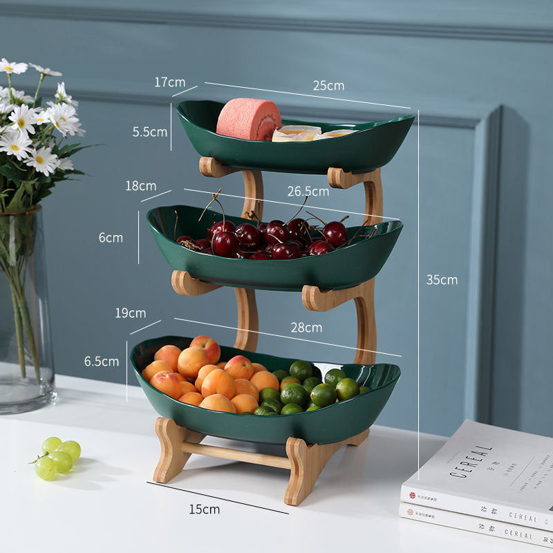 Mehrstöckige Etagere für Früchte & Snacks – Bild 5 | LuxeStyle