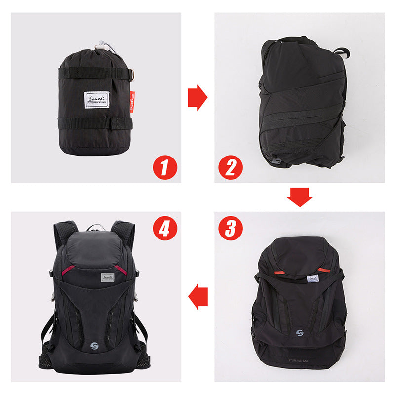 Faltbarer Reise- und Outdoor-Rucksack – Bild 10 | LuxeStyle