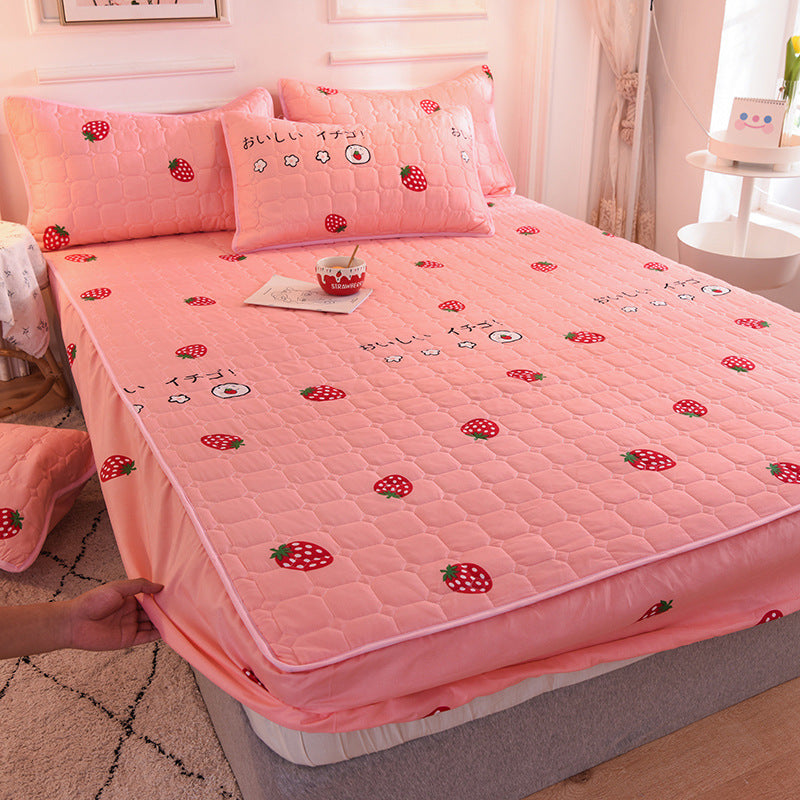 Matratzenschutz "Full Package" mit Herzmuster – Bild 8 | LuxeStyle
