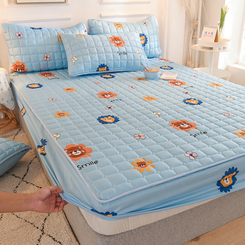 Matratzenschutz "Full Package" mit Herzmuster – Bild 3 | LuxeStyle