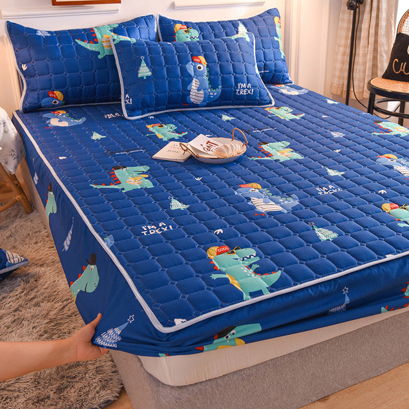 Matratzenschutz "Full Package" mit Herzmuster – Bild 9 | LuxeStyle