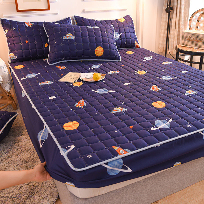 Matratzenschutz "Full Package" mit Herzmuster – Bild 11 | LuxeStyle