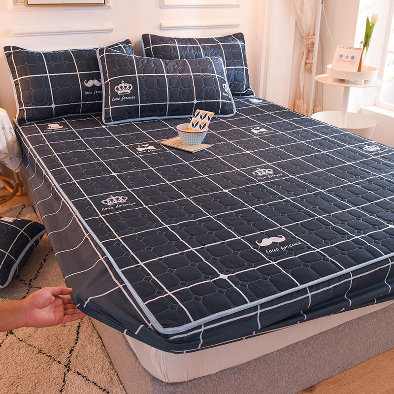 Matratzenschutz "Full Package" mit Herzmuster – Bild 10 | LuxeStyle