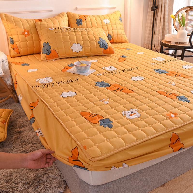 Matratzenschutz "Full Package" mit Herzmuster – Bild 6 | LuxeStyle