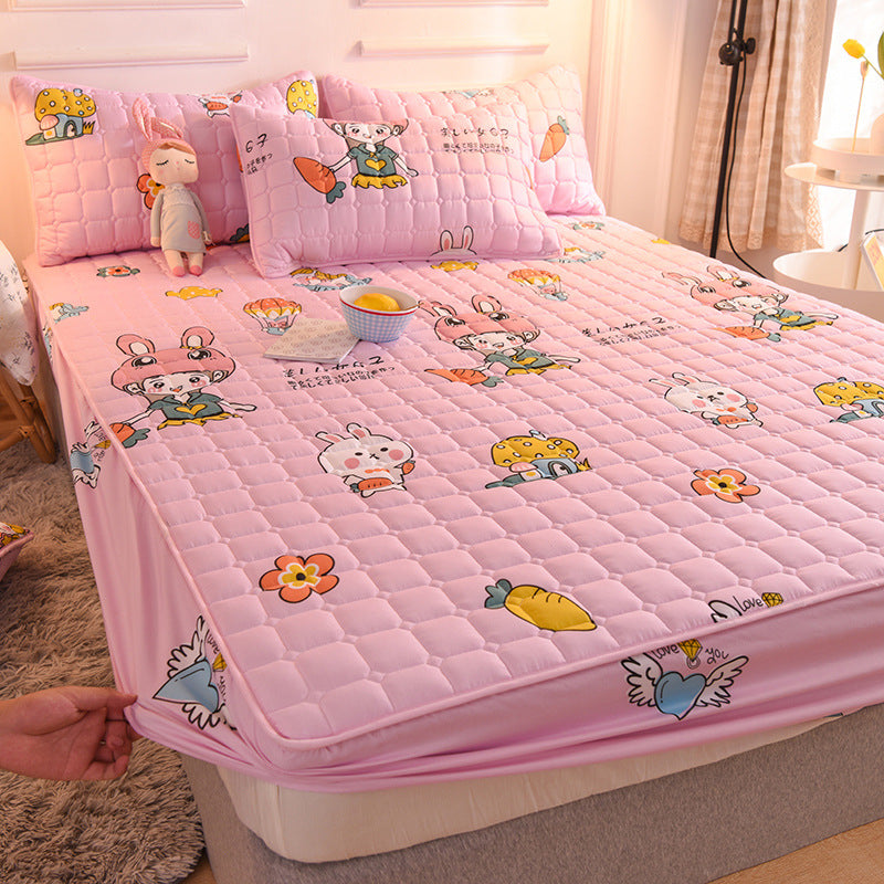 Matratzenschutz "Full Package" mit Herzmuster – Bild 12 | LuxeStyle