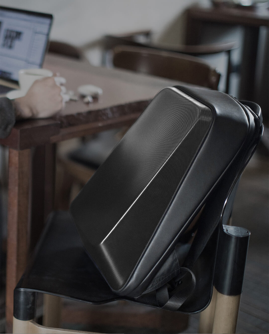 TAJEZZO CUBE Series Hartschalenrucksack – Bild 15 | LuxeStyle