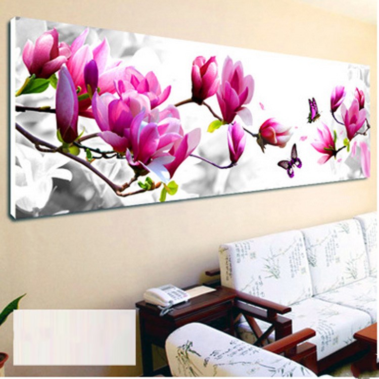 Klassische Tulpen-Kreuzstich- Dekoration – Bild 2 | LuxeStyle