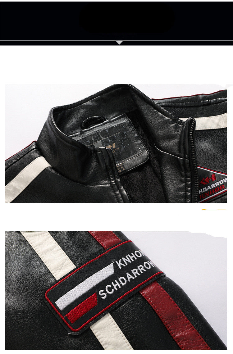Vintage Motorradsattelanzug mit PU‑Futter – Bild 11 | LuxeStyle