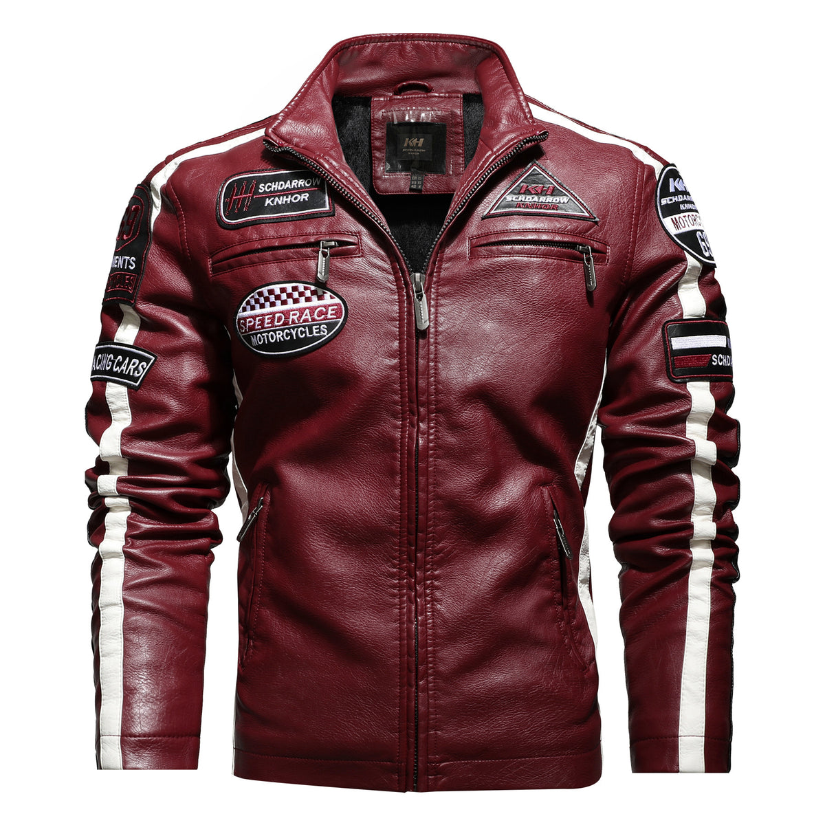 Vintage Motorradsattelanzug mit PU‑Futter – Bild 7 | LuxeStyle