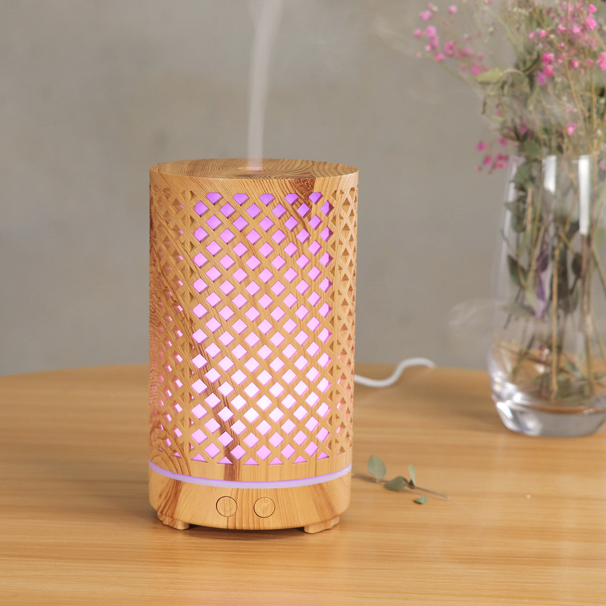 Hollow Aroma Diffuser Ultraschall-Luftbefeuchter – Bild 11 | LuxeStyle