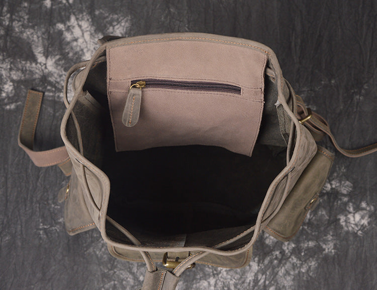 Lederrucksack Crazy Horse für Reisen – Bild 20 | LuxeStyle