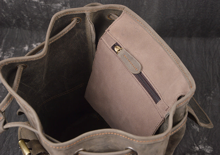 Lederrucksack Crazy Horse für Reisen – Bild 17 | LuxeStyle