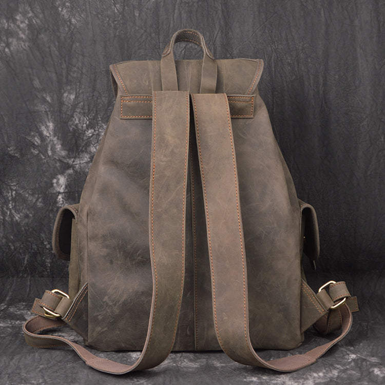 Lederrucksack Crazy Horse für Reisen – Bild 8 | LuxeStyle
