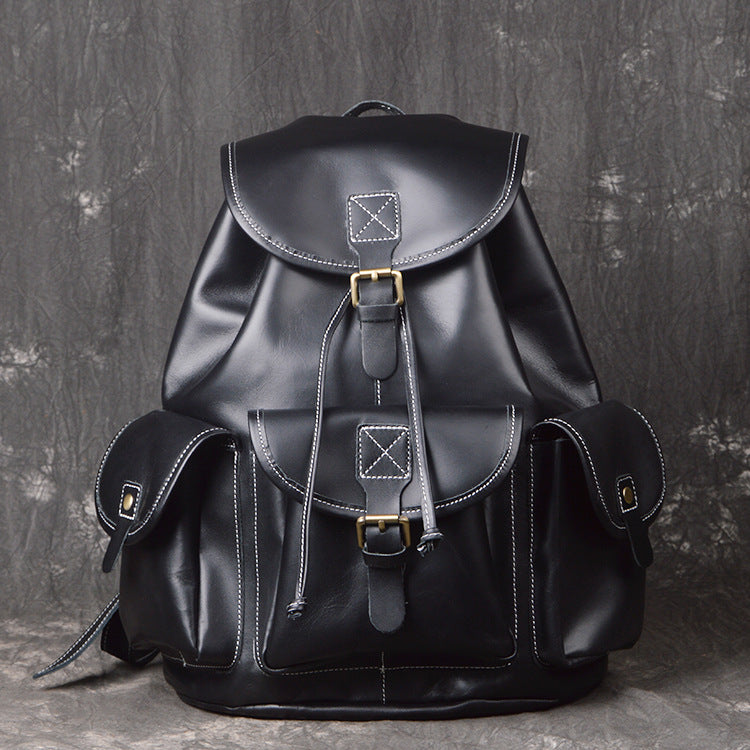 Lederrucksack Crazy Horse für Reisen – Bild 12 | LuxeStyle