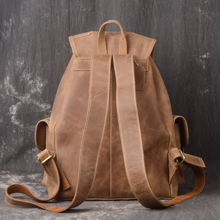 Lederrucksack Crazy Horse für Reisen – Bild 19 | LuxeStyle