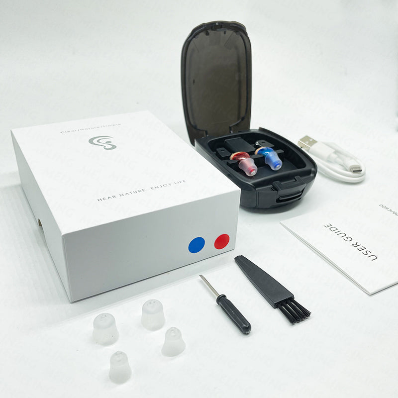 Neuer Hörverstärker mit USB-C für Senioren