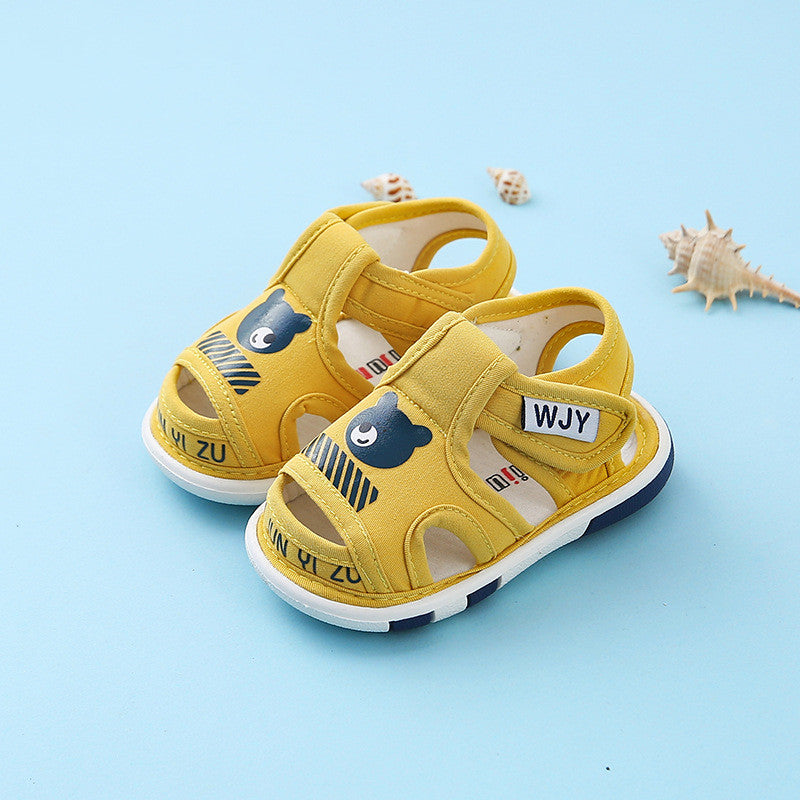 Baby-Sandalen mit Cartoon-Motiven – Bild 3 | LuxeStyle