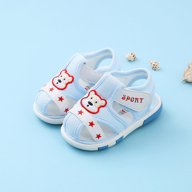 Baby-Sandalen mit Cartoon-Motiven – Bild 9 | LuxeStyle