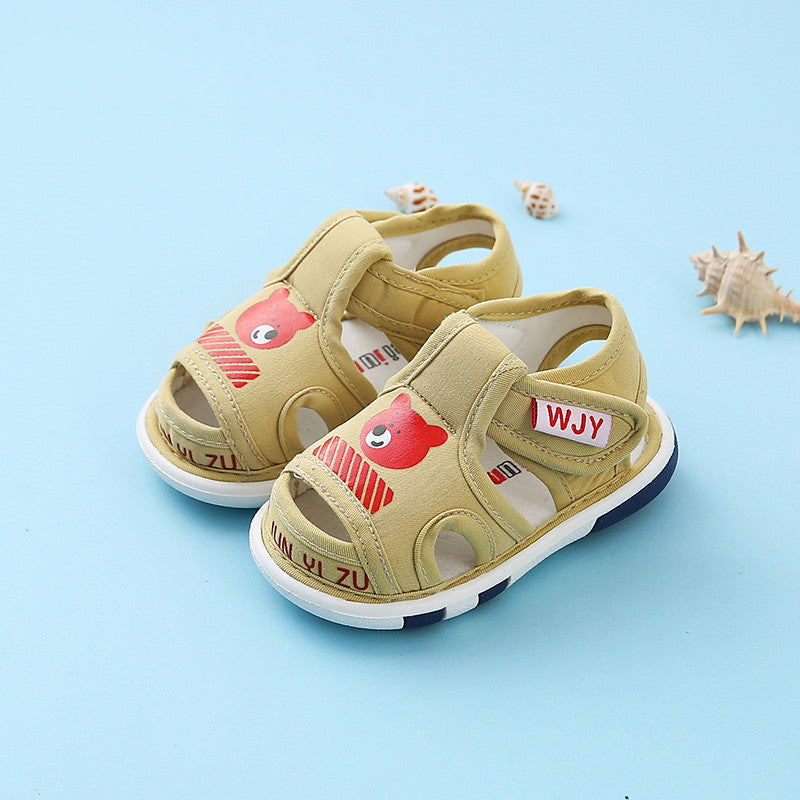 Baby-Sandalen mit Cartoon-Motiven – Bild 4 | LuxeStyle