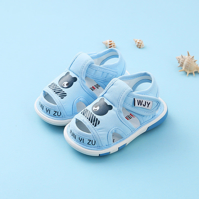 Baby-Sandalen mit Cartoon-Motiven | LuxeStyle