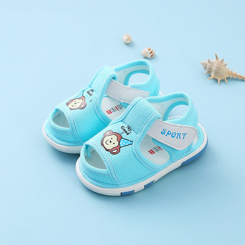 Baby-Sandalen mit Cartoon-Motiven – Bild 5 | LuxeStyle