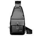 Männlicher Schulter- und Messenger-Rucksack | LuxeStyle