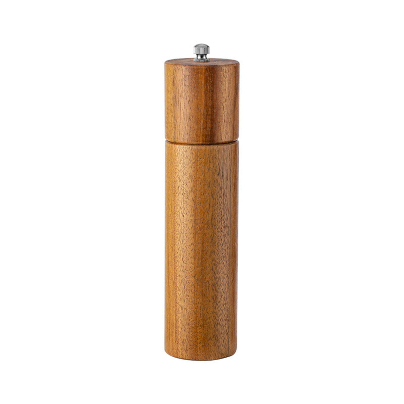Akazien Pfeffer- und Salzmühle, 2er-Set mit Ständer – Bild 3 | LuxeStyle