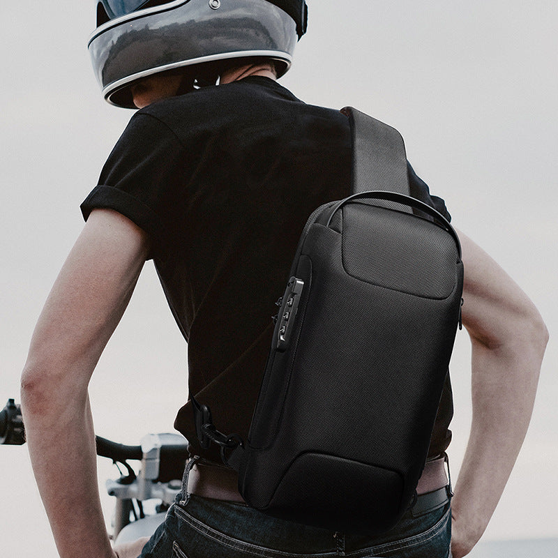 Einarmiger Sport-Messenger-Rucksack – Bild 3 | LuxeStyle