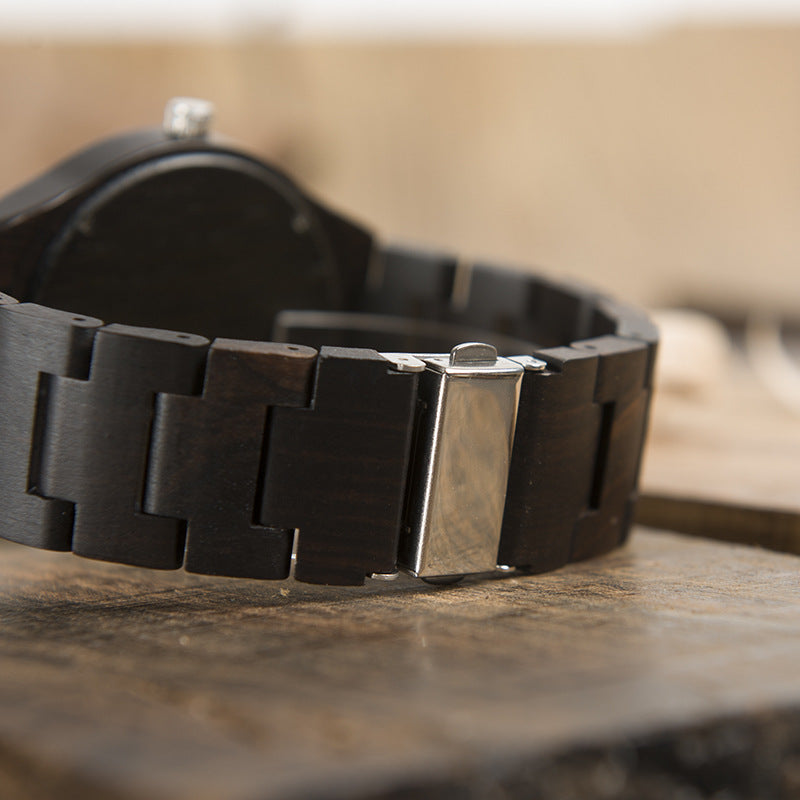 BOBO BIRD Holzarmbanduhr mit Lederarmband – Bild 3 | LuxeStyle