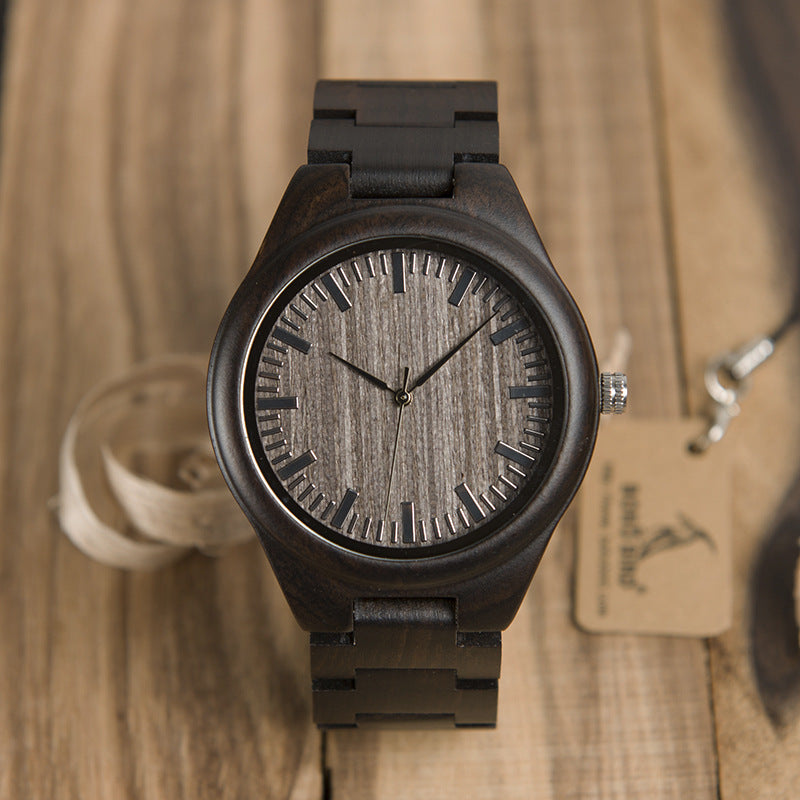 BOBO BIRD Holzarmbanduhr mit Lederarmband – Bild 2 | LuxeStyle