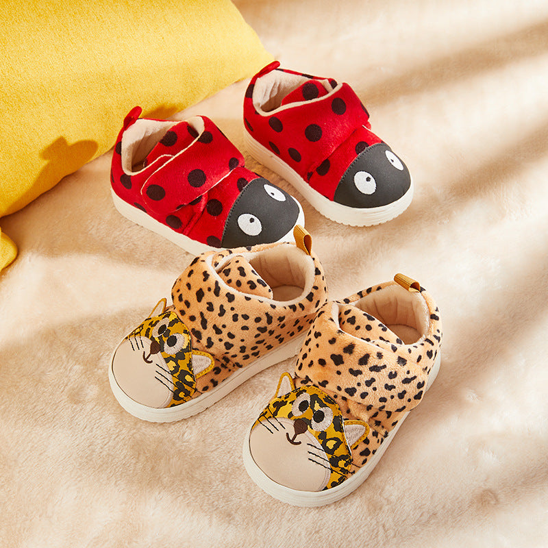 Baby-Hausschuhe mit Klettverschluss | LuxeStyle