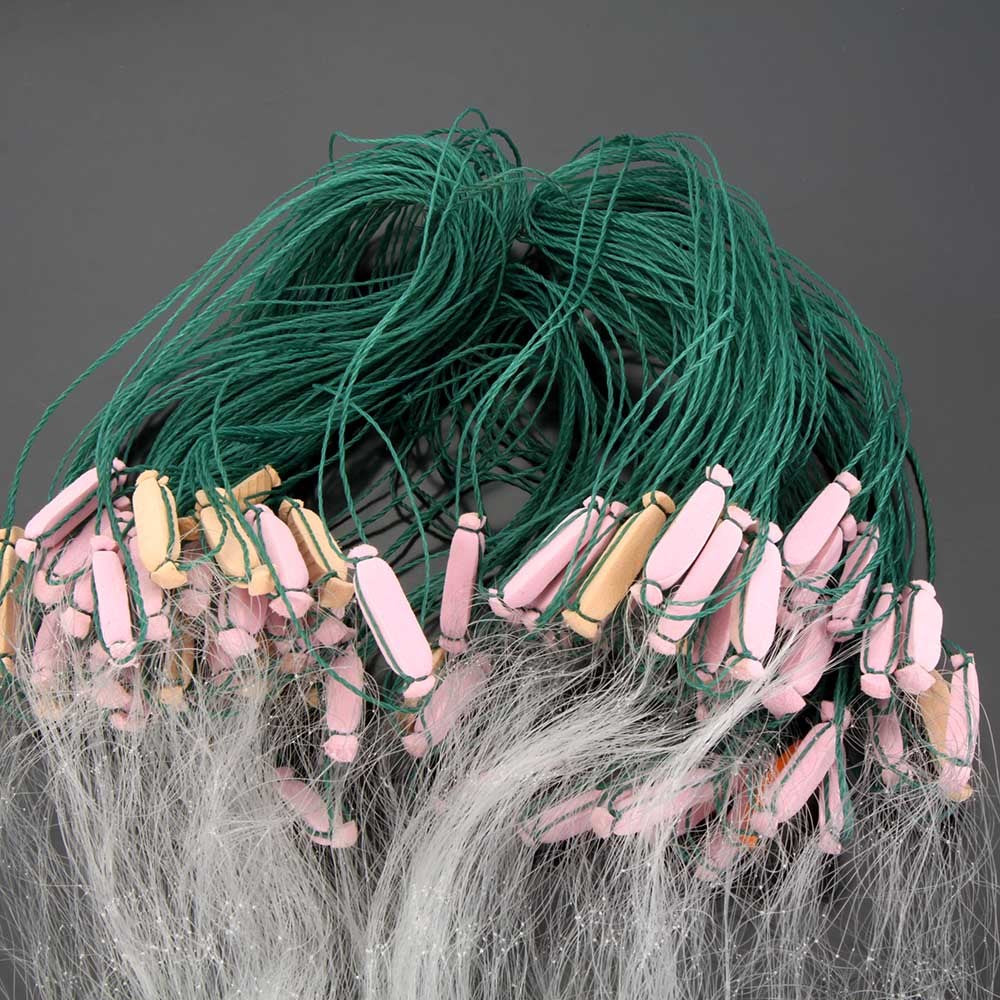 Weissgrünes Monofilament-Fischernetz 25 m – Bild 4 | LuxeStyle