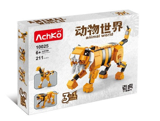 3-in-1 Tier-Bausteine für Kinder | LuxeStyle