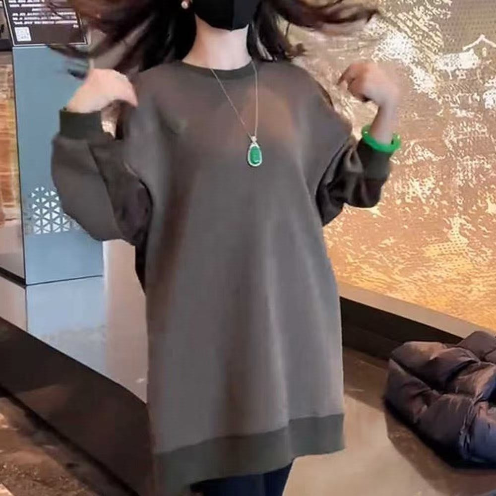 Vielseitiges Damen Sweatshirt mit Rundhals