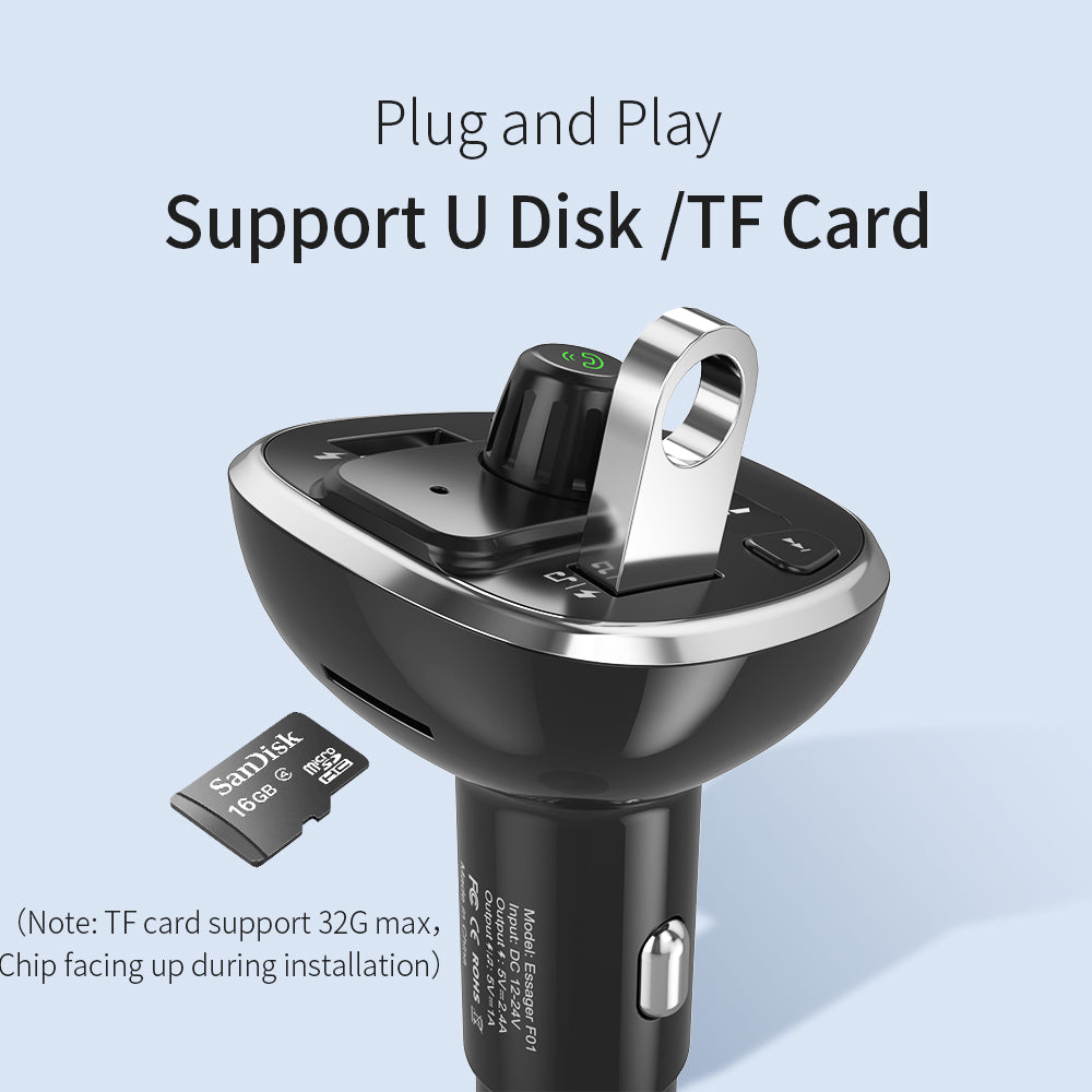 Multifunktionaler Dual-USB Bluetooth Auto-Lader – Bild 5 | LuxeStyle