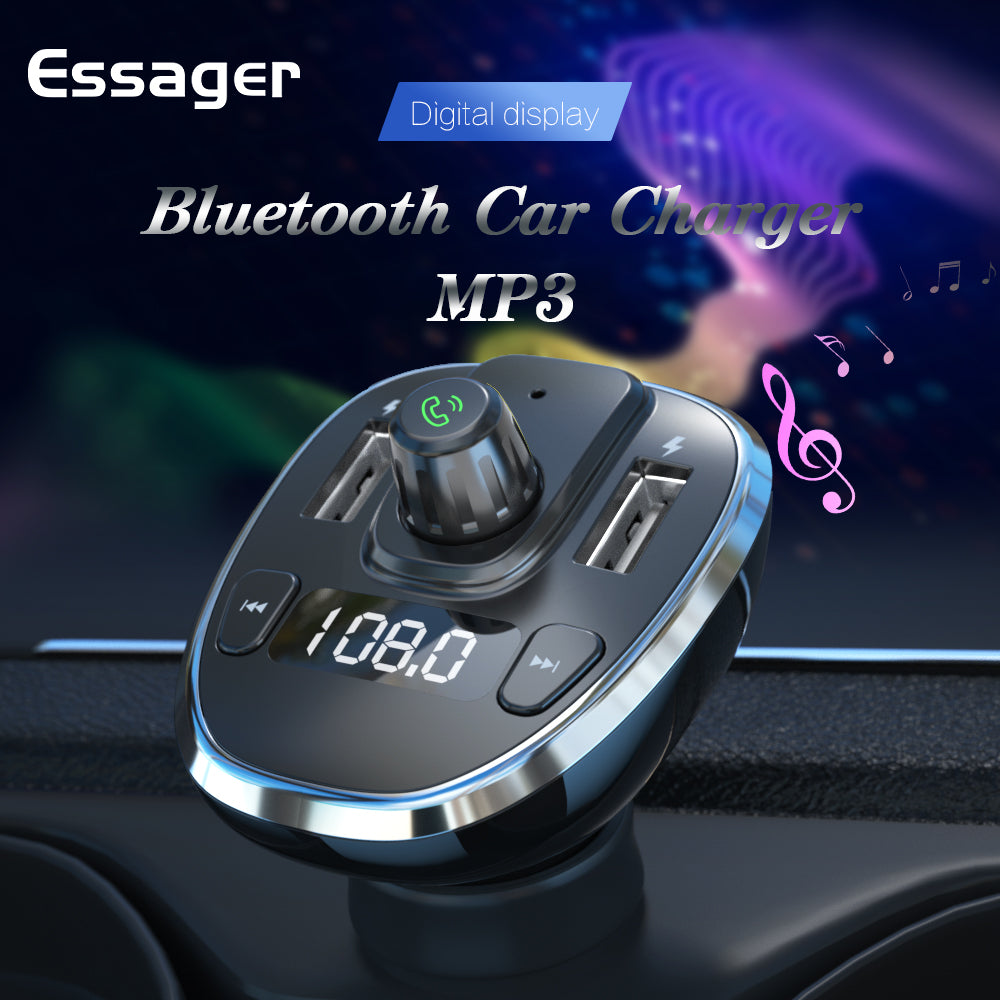 Multifunktionaler Dual-USB Bluetooth Auto-Lader – Bild 6 | LuxeStyle