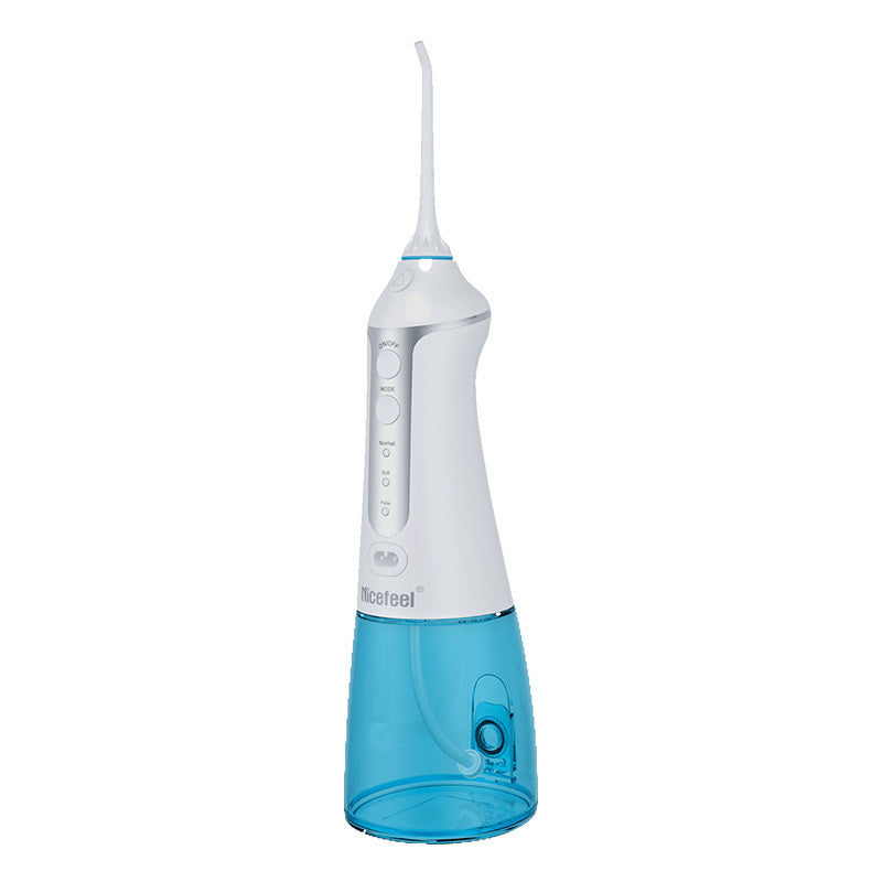 Portabler Dentalreiniger mit Wasserfloss