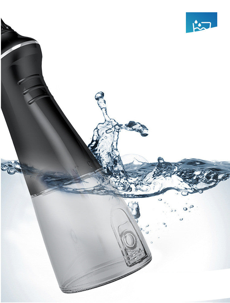 Portabler Dentalreiniger mit Wasserfloss