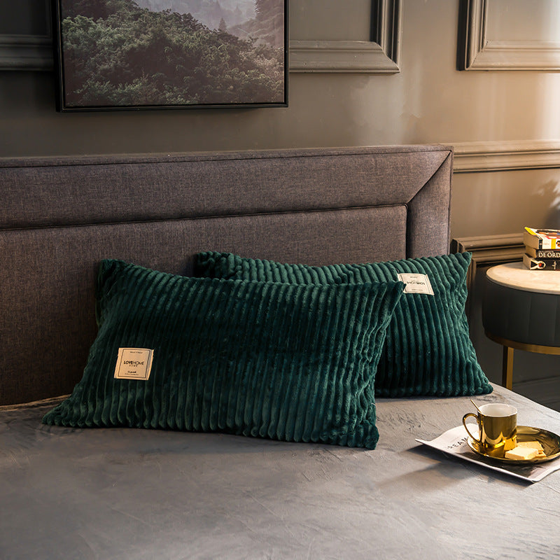 Flanell-Kissenbezug aus warmer Korallenwolle – Bild 8 | LuxeStyle