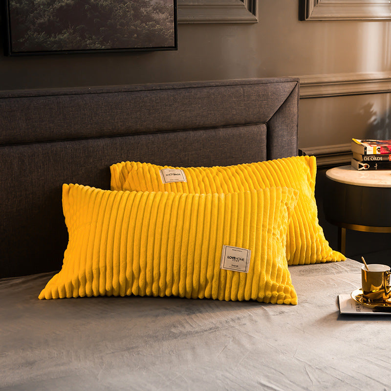 Flanell-Kissenbezug aus warmer Korallenwolle – Bild 6 | LuxeStyle