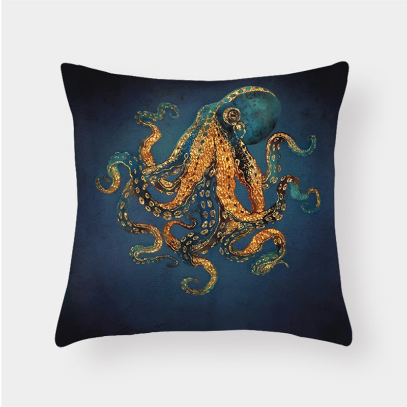 Nordic Ocean World Kissenbezug | LuxeStyle